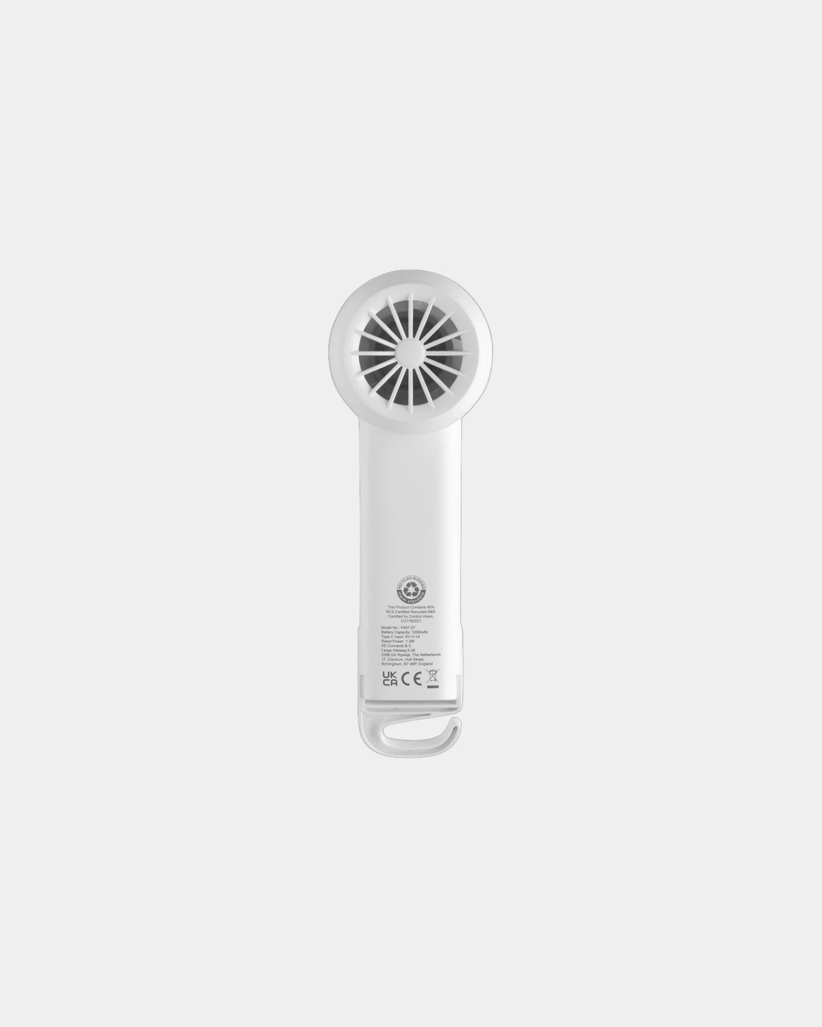 Custom recycled plastic portable fan - 16