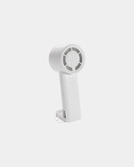 Custom recycled plastic portable fan - White