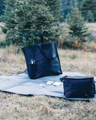 Promotional rPET picnic blanket 145 x 130 cm - 5