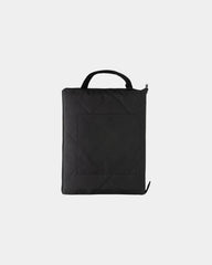 Promotional recycled picnic blanket 145x130 cm - Black