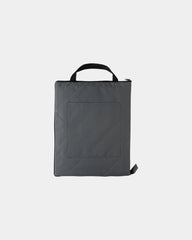 Promotional recycled picnic blanket 145x130 cm - Anthracite
