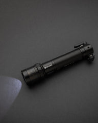 Promotional recycled aluminium flashlight GearX - 8