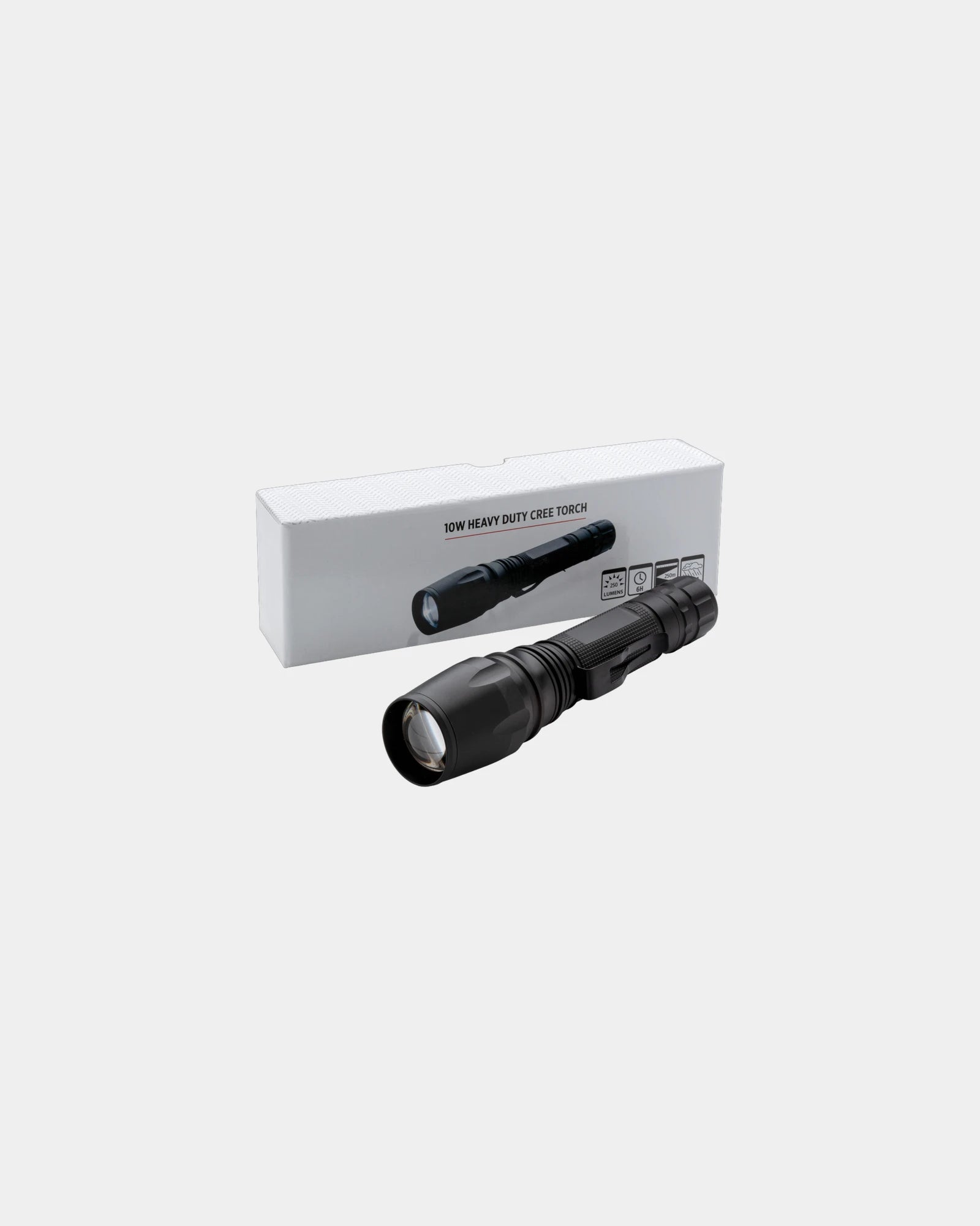 Promotional waterproof aluminum flashlight 10W - 7