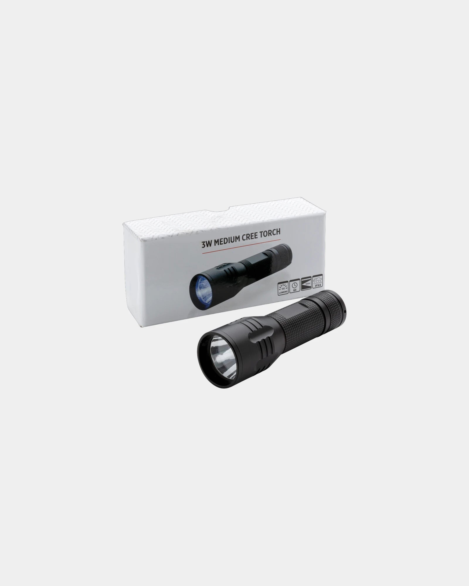 Promotional aluminum CREE 3W flashlight - 4