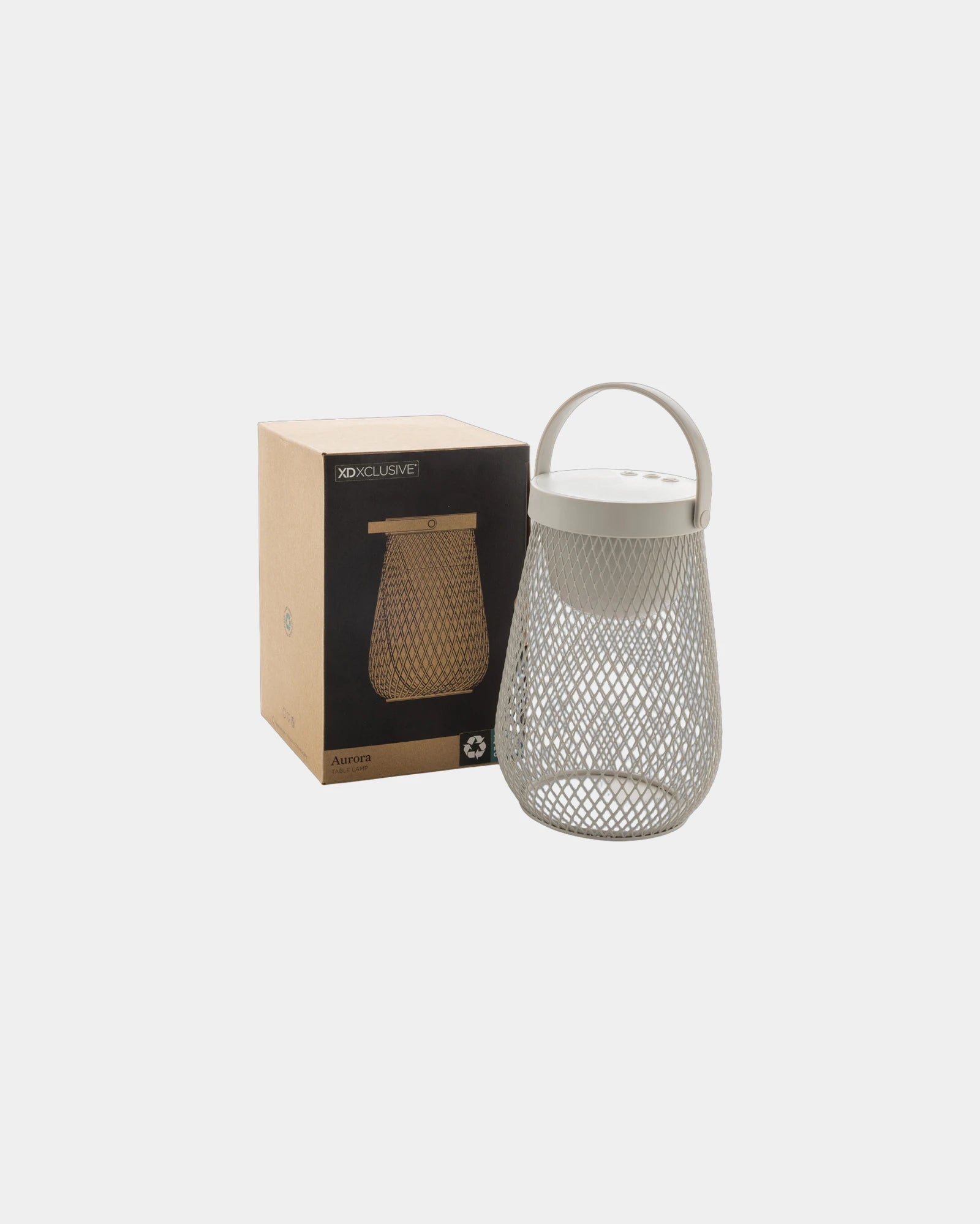 Promotional recycled ABS table lamp 23.2 cm - 4