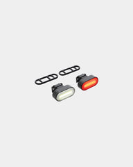 Promotional USB rechargeable bike light set