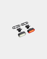 Promotional USB rechargeable bike light set