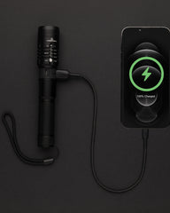 Custom rechargeable USB torch with 1000 lumens - 8