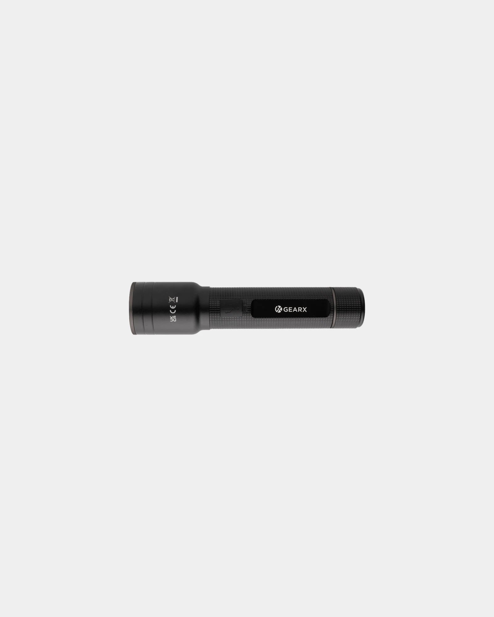 Promotional rechargeable USB torch recycled aluminium - 1