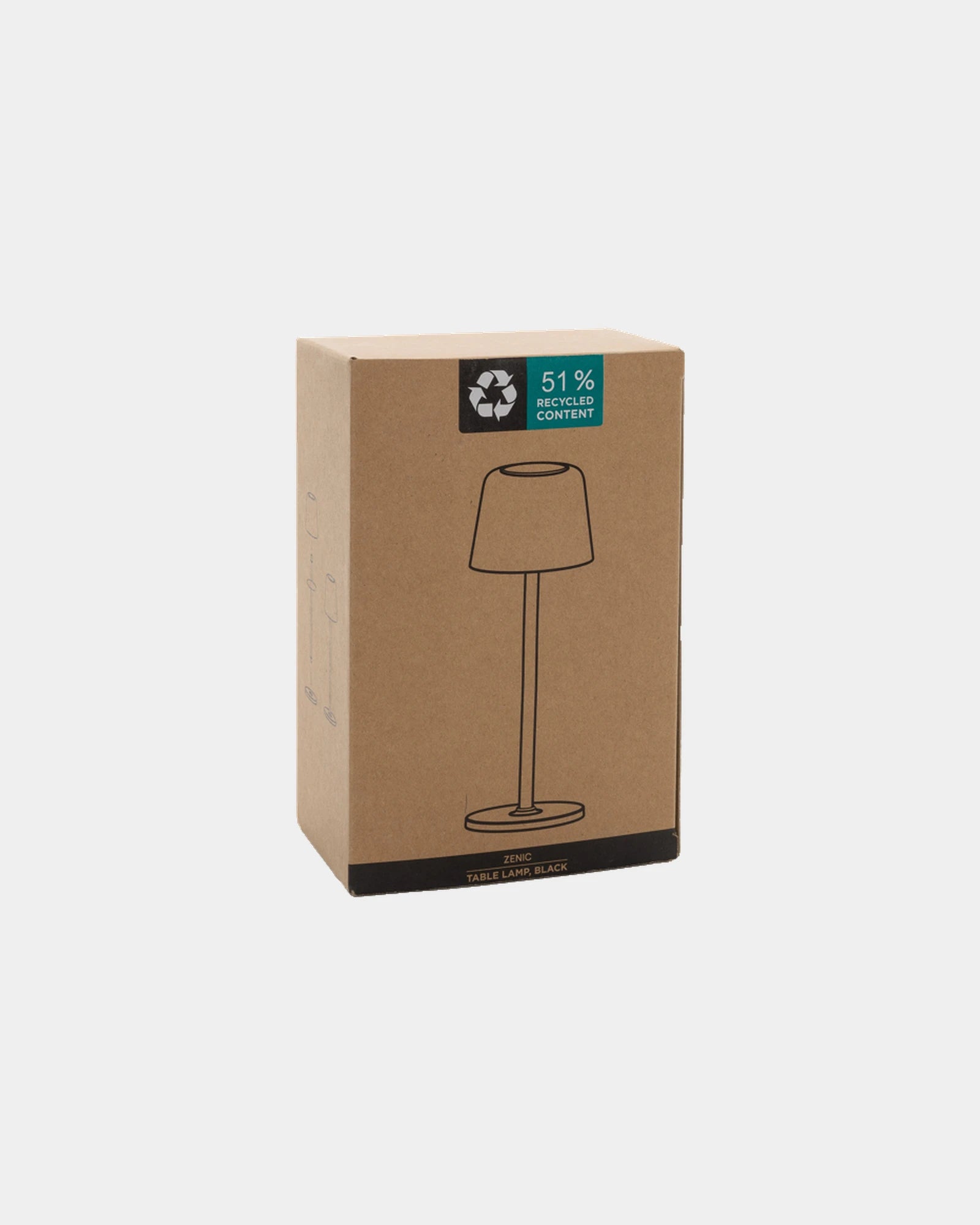 Promotional recycled USB table lamp
