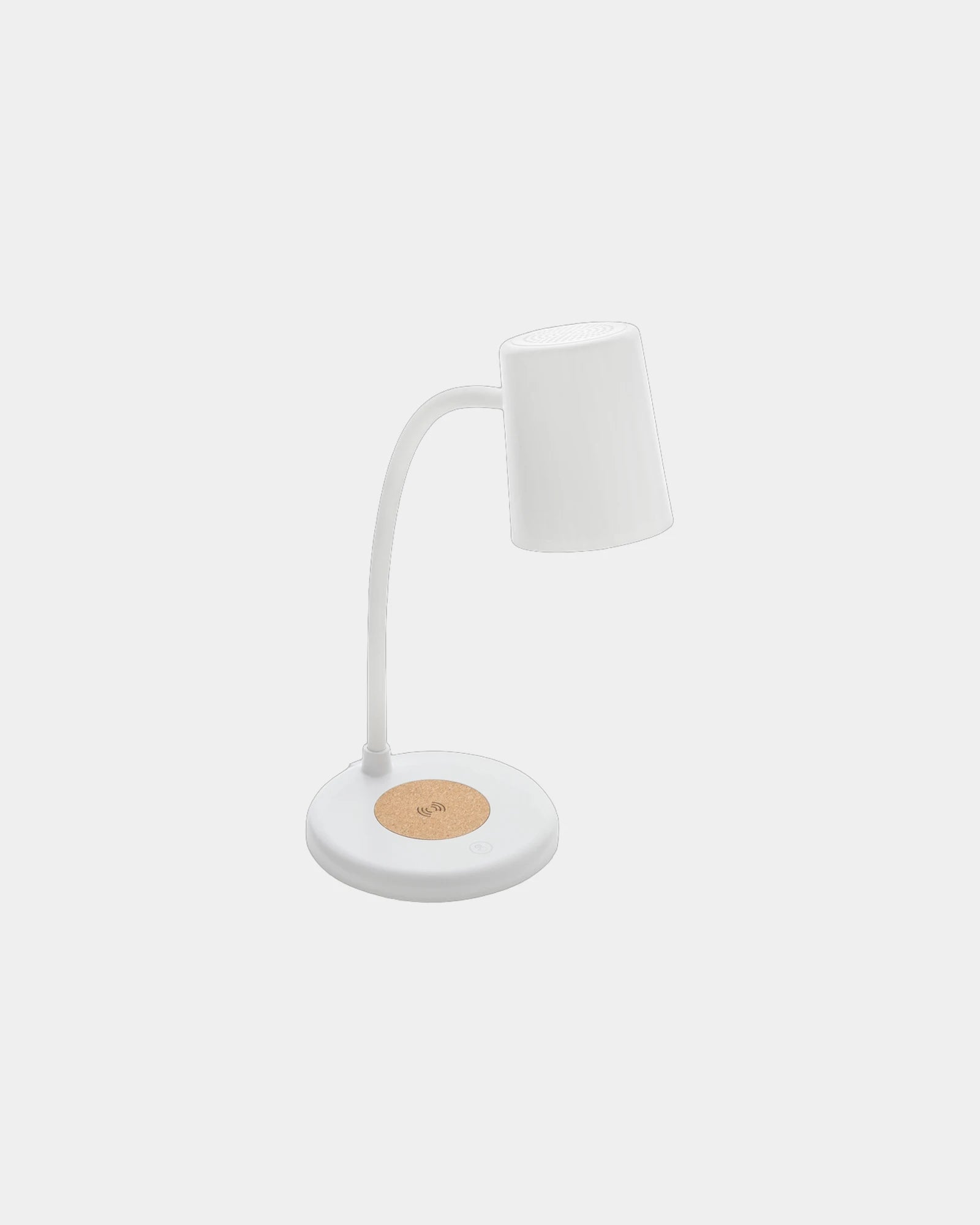 Promotional wireless charger lamp 15W eco-friendly - White