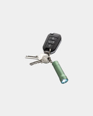 Promotional recycled aluminum flashlight keychain - 16