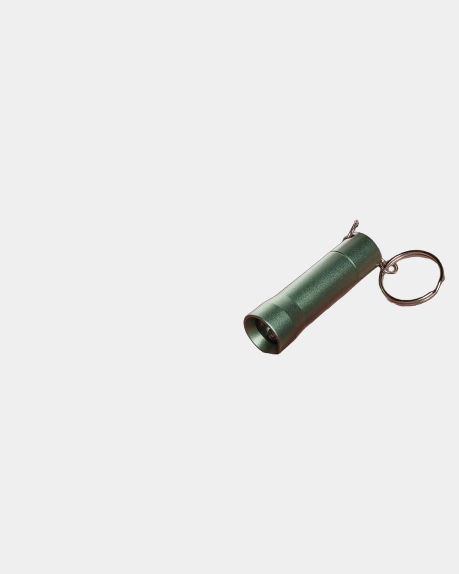 Promotional recycled aluminum flashlight keychain - 17