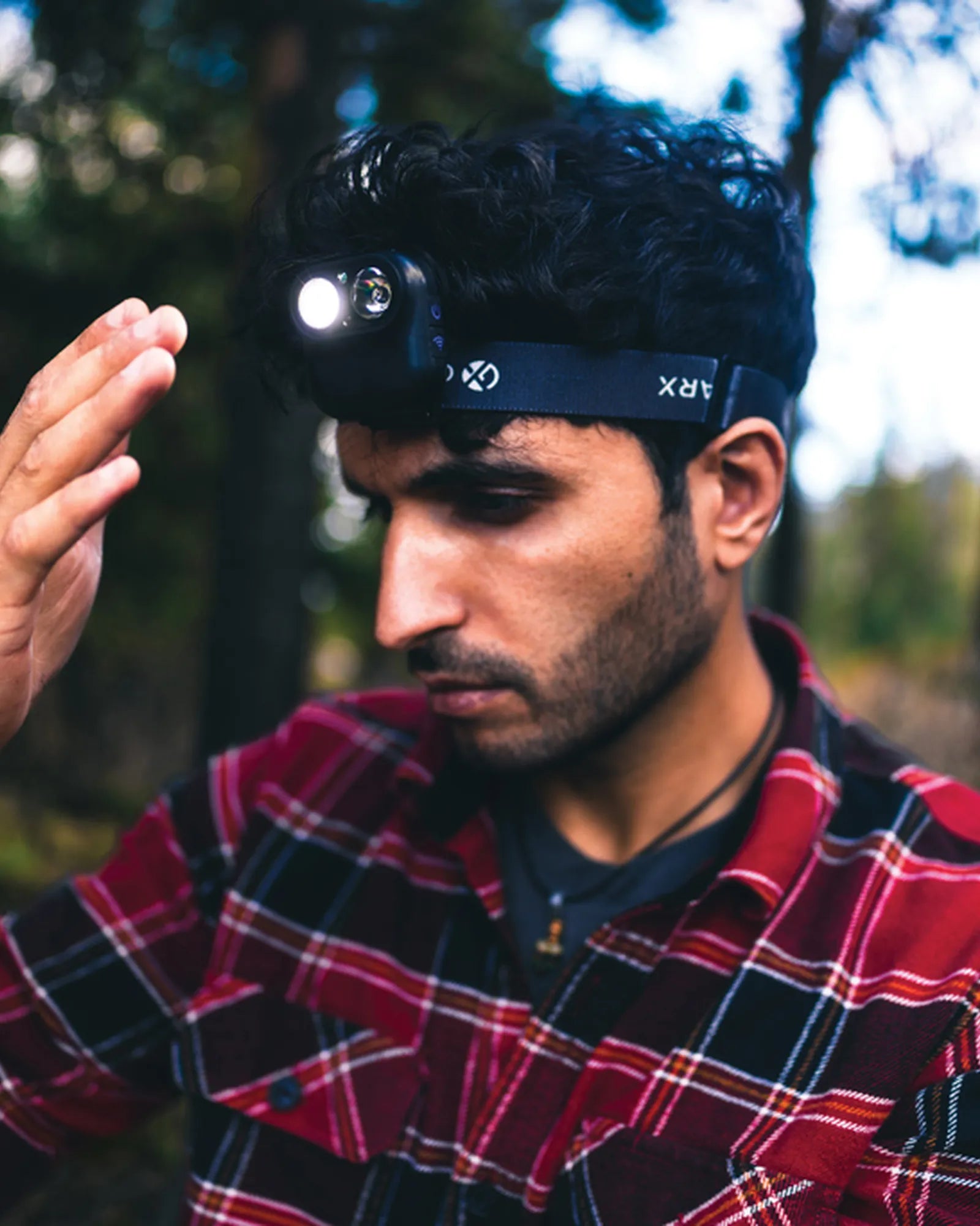 Promotional rechargeable ABS headlamp with motion sensor - 9