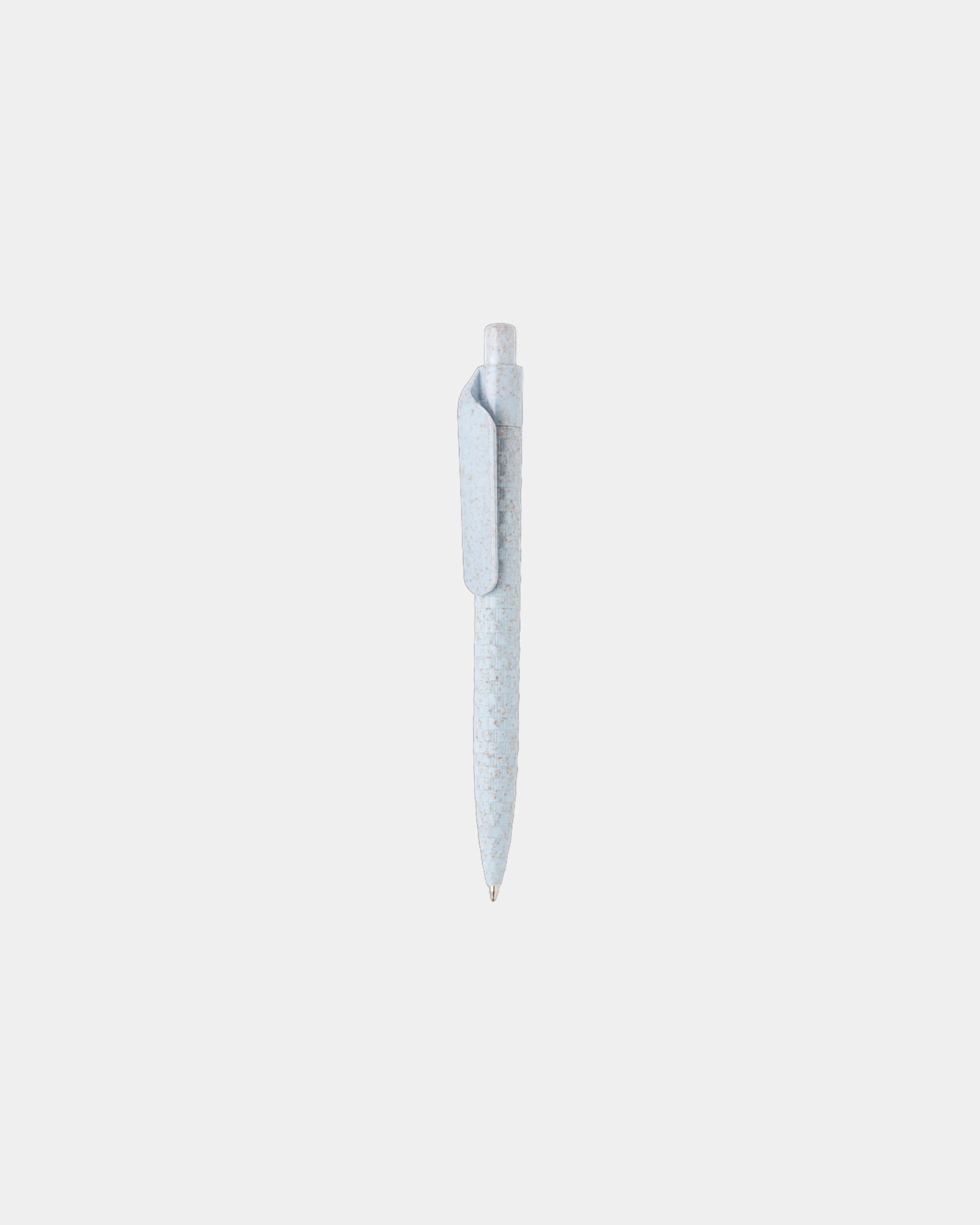Promotional wheat straw pen - Blue