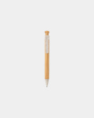Promotional bamboo pen with wheat straw clip - 1