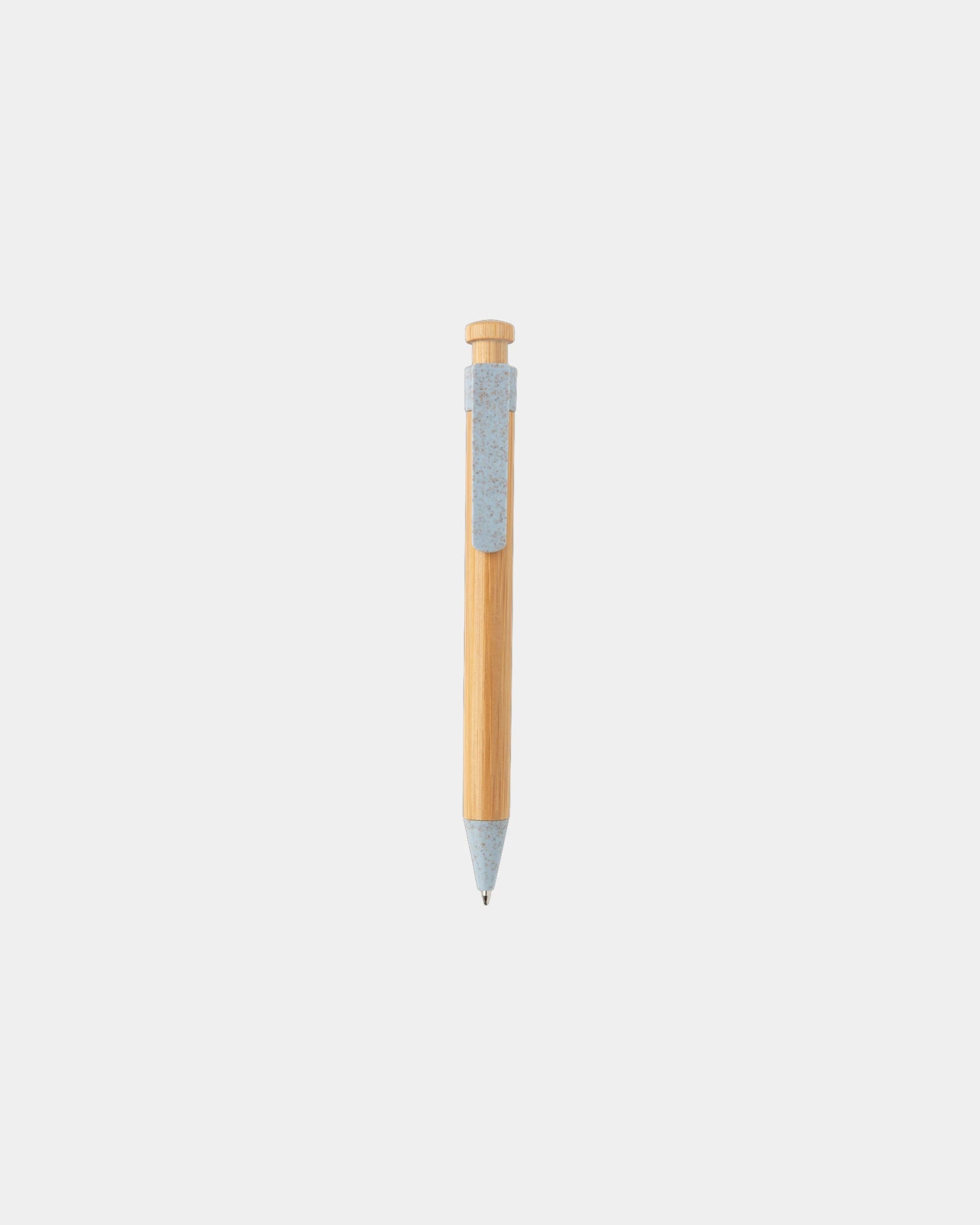 Promotional bamboo pen with wheat straw clip - 6
