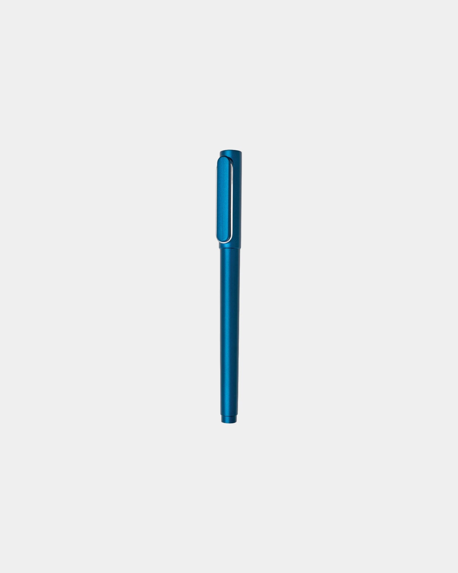 Promotional ultra-smooth ink plastic pen - Blue