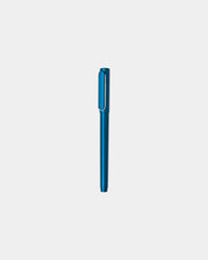 Promotional ultra-smooth ink plastic pen - Blue