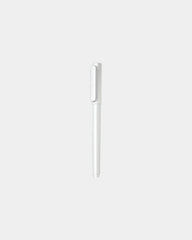 Promotional ultra-smooth ink plastic pen - White