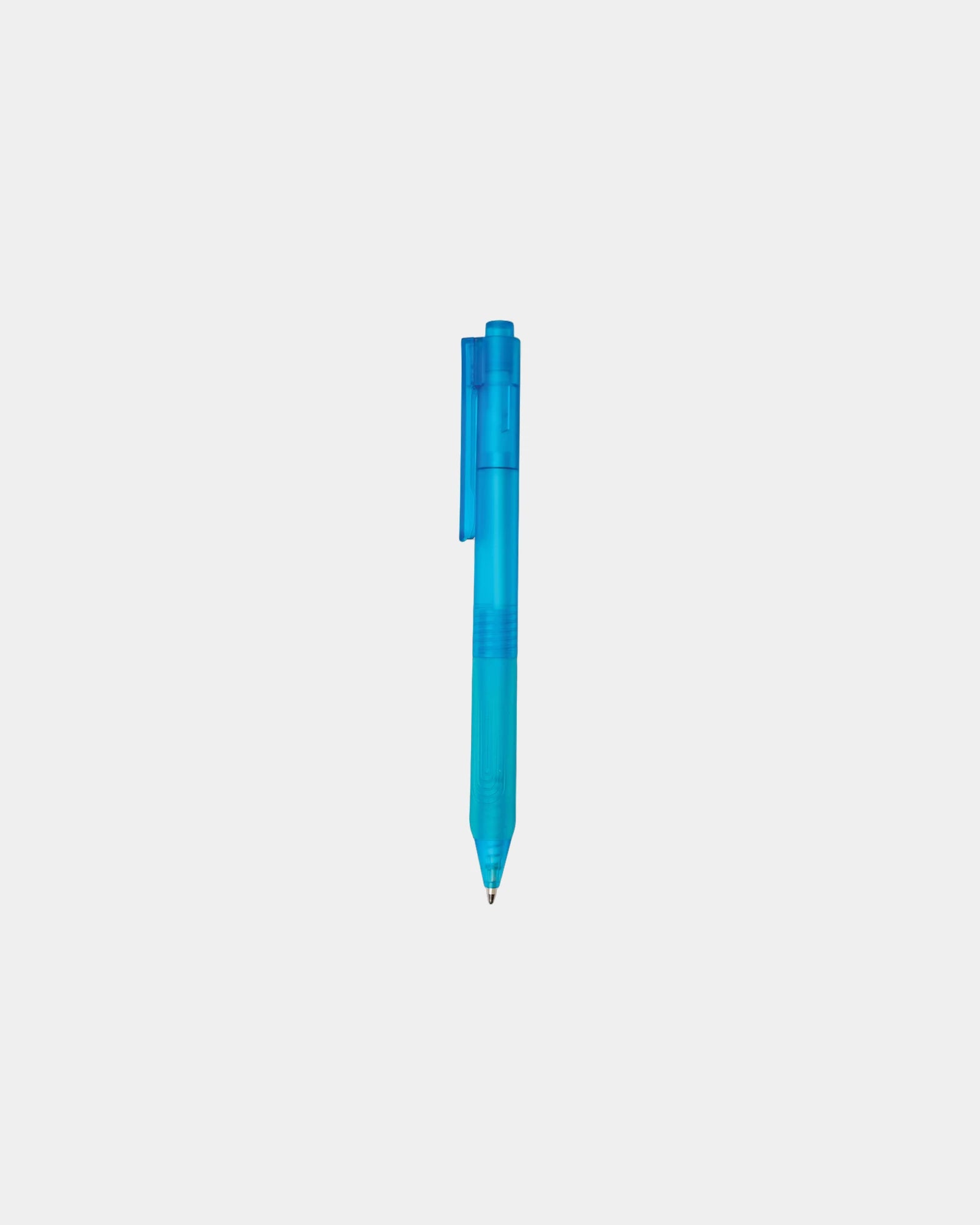 Promotional plastic pen with silicone grip - 5