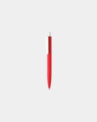Promotional recycled ABS pen with rubber finish - Red
