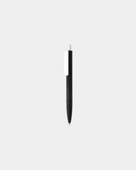 Promotional recycled ABS pen with rubber finish - Black