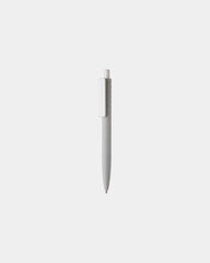 Promotional recycled ABS pen with rubber finish - Grey