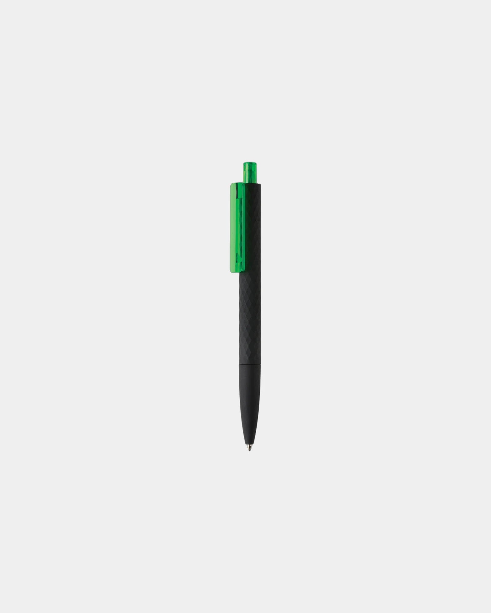 Promotional recycled ABS pen with textured finish - Green