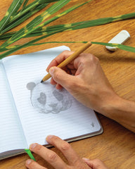 Promotional bamboo pencil with graphite tip - 3