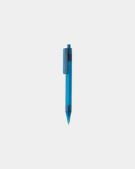 Promotional recycled rPET pen for writing - Blue
