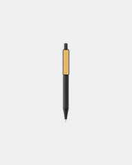 Promotional recycled ABS pen with bamboo clip - 1