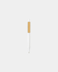 Promotional recycled ABS pen with bamboo clip - 7