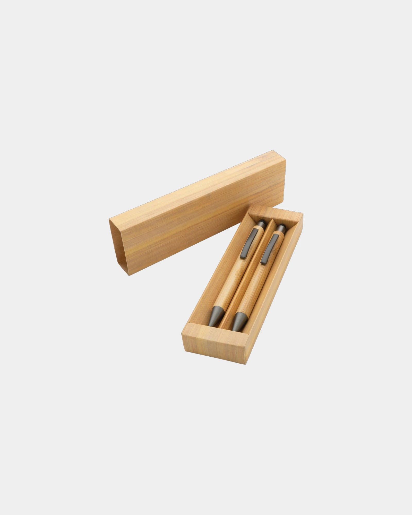 Promotional FSC bamboo pen set in gift box - 3