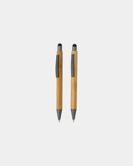 Promotional FSC bamboo pen set in gift box - 1