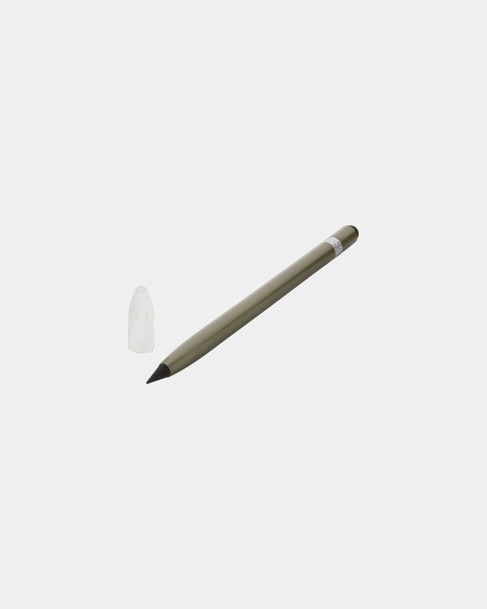Promotional aluminum pencil with eraser - Green