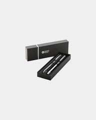 Promotional recycled aluminum pen set Swiss Peak Cedar