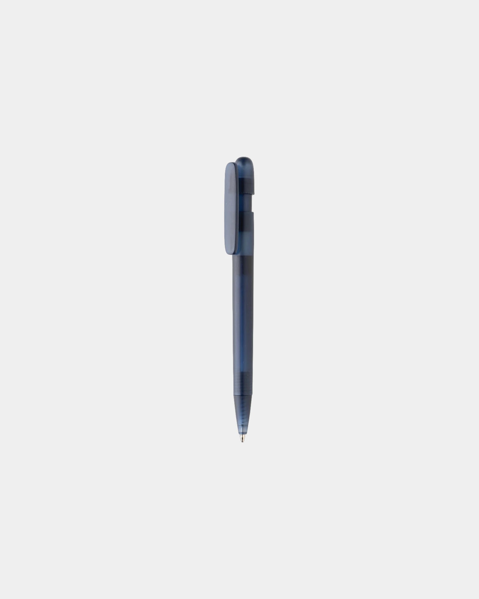 Promotional recycled ABS pen Devin - Navy