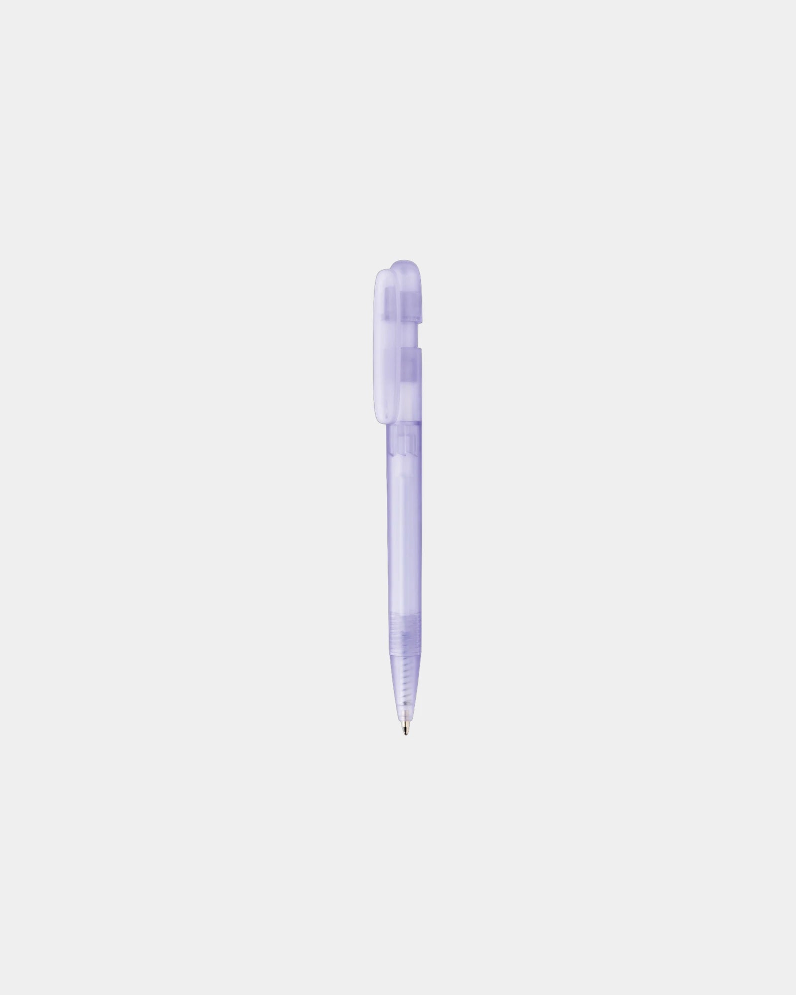 Promotional recycled ABS pen Devin - Purple