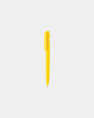 Promotional recycled ABS pen Devin - Yellow