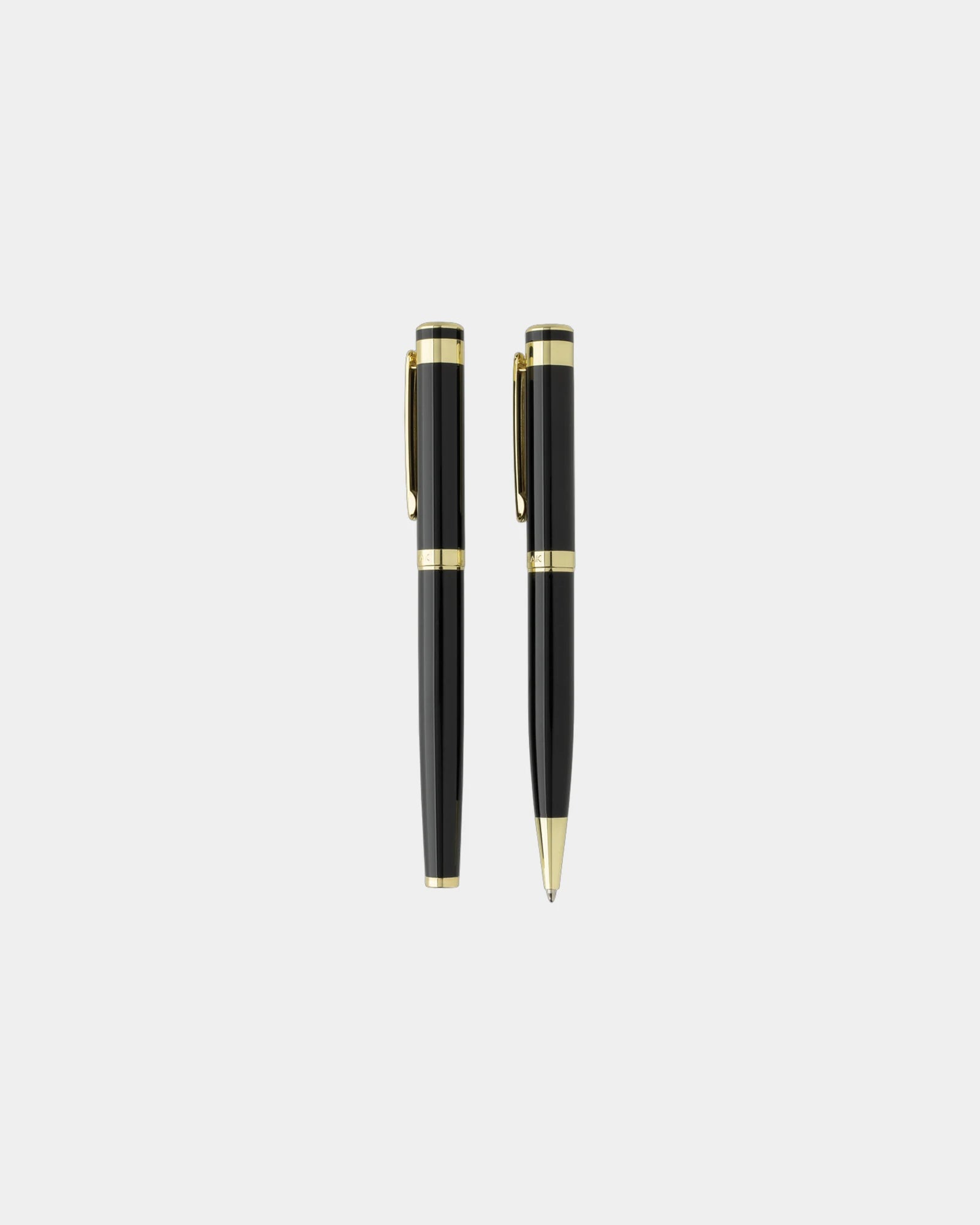 Promotional recycled brass pen set Swiss Peak Luca - 1