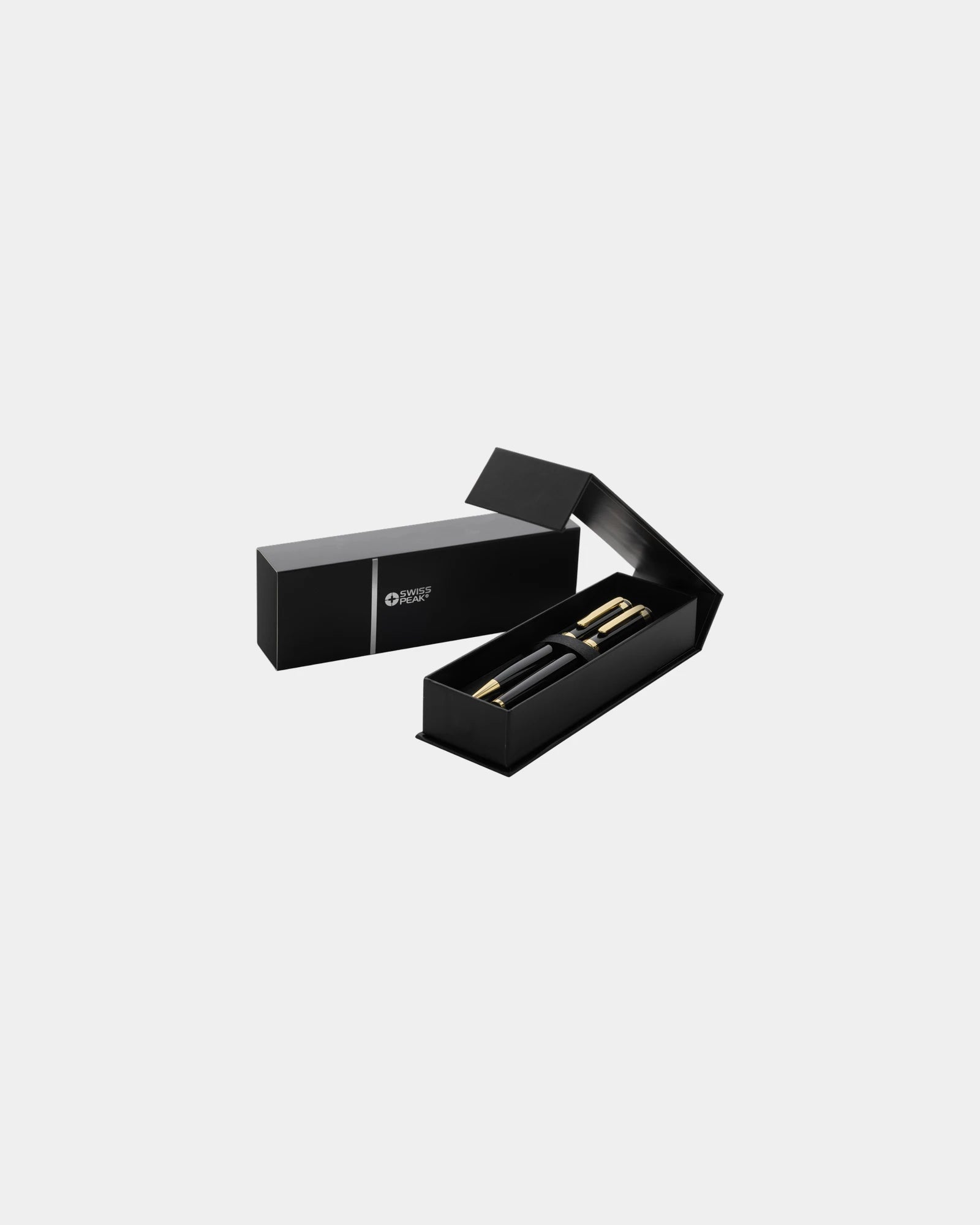 Promotional recycled brass pen set Swiss Peak Luca - 3