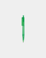 Promotional recycled plastic pen X3 - Green