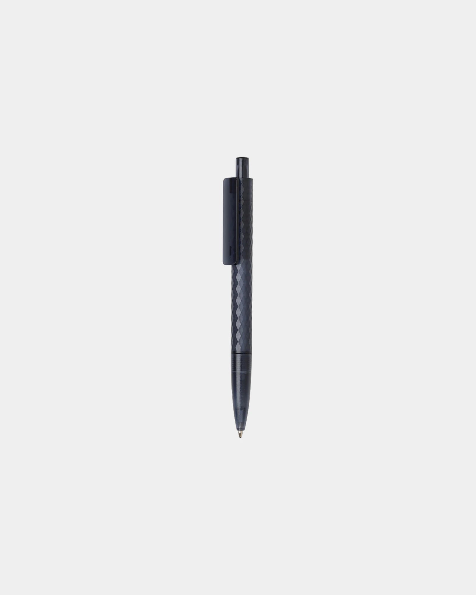 Promotional recycled plastic pen X3 - Navy