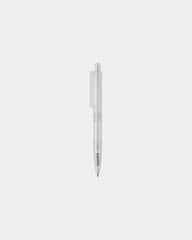 Promotional recycled plastic pen X3 - White