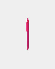 Promotional recycled ABS pen with silicone grip - Pink