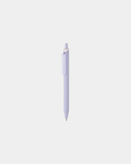 Promotional recycled ABS pen with silicone grip - Purple