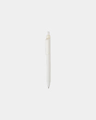 Promotional recycled ABS pen with silicone grip - White
