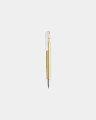 Promotional recycled ABS pen with metal clip - Gold