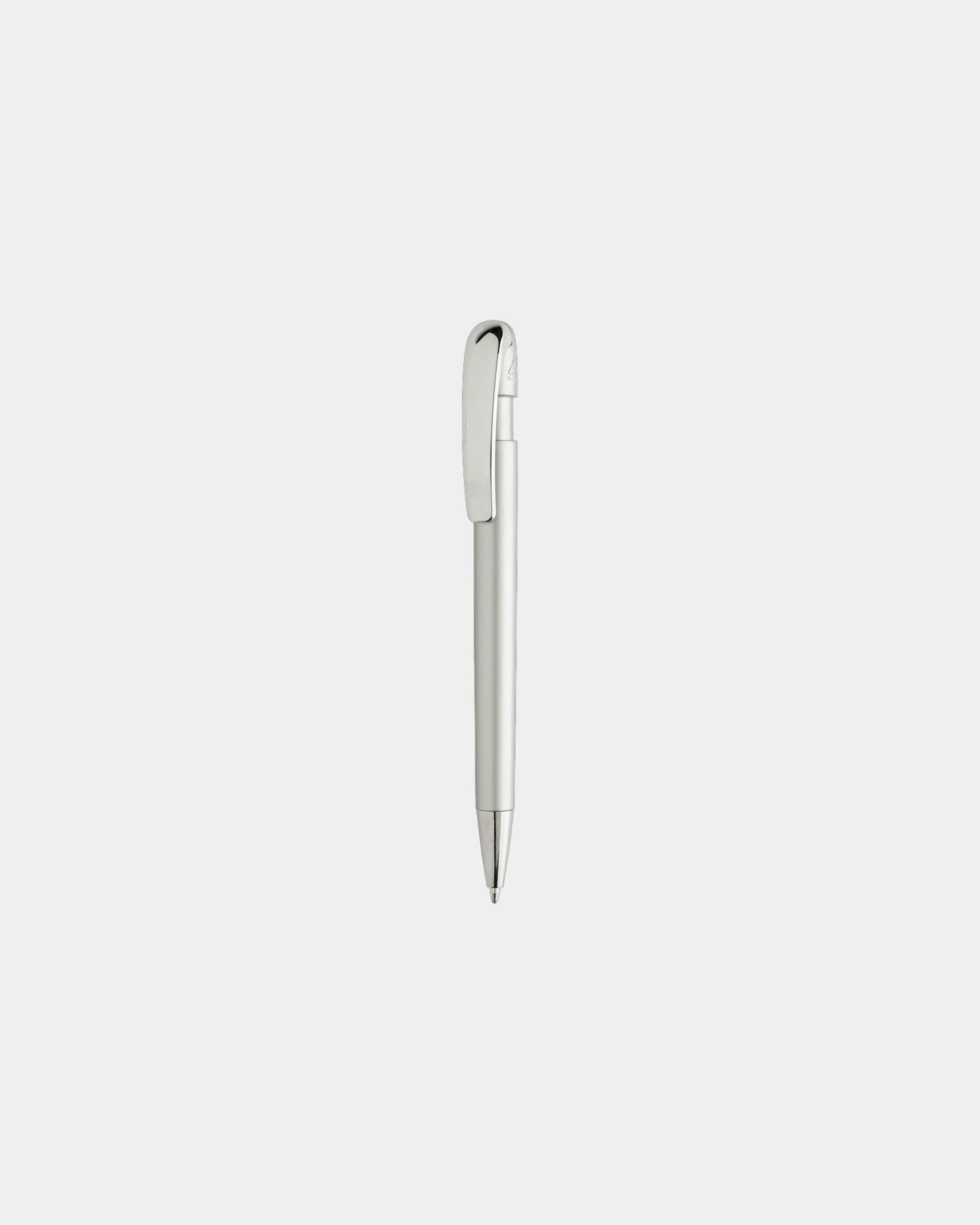 Promotional recycled ABS pen with metal clip - Grey